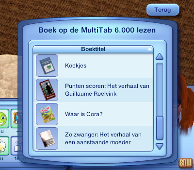 MultiTab 6000 (premium content voor De Sims 3)