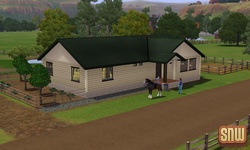 De Sims 3 Beestenbende: Appaloosa Plains huizen