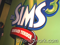 The Sims 3 Pets at Gamescom