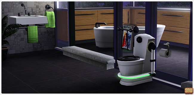 Uber Sani-Sim Toilet