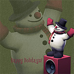 Sims 2 Happy Holidays 2010 wallpapers (iPad)