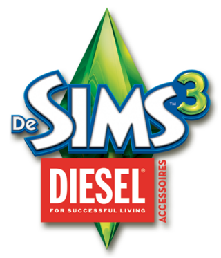 De Sims 3: Diesel Accessoires logo