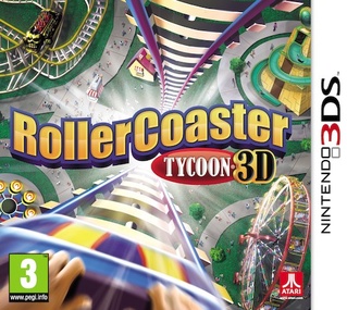 Rollercoaster Tycoon 3D packshot box art