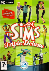 The Sims: Triple Deluxe box art packshot