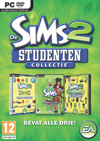 De Sims 2: Studenten Collectie box art packshot