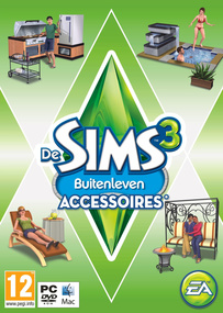 De Sims 3: Buitenleven Accessoires box art packshot