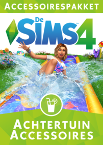 De Sims 4: Achtertuin Accessoires box art packshot