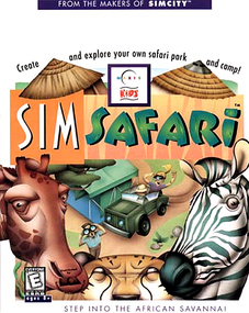 SimSafari Sim Safari packshot box art