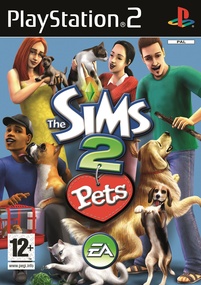 The Sims 2 Pets PS2 Box Art Packshot