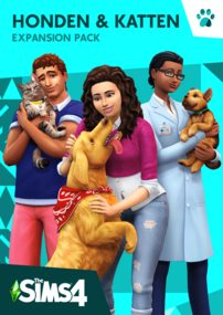 De Sims 4: Honden & Katten packshot box art