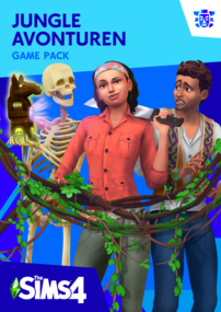 De Sims 4: Jungle Avonturen packshot cover box art