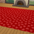 Valentine&#039;s Day 2018 / Love Carpets #6 (Hearts - Full - Small - Light)