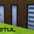 De Stijl Doors for The Sims 4