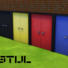 De Stijl Doors for The Sims 4