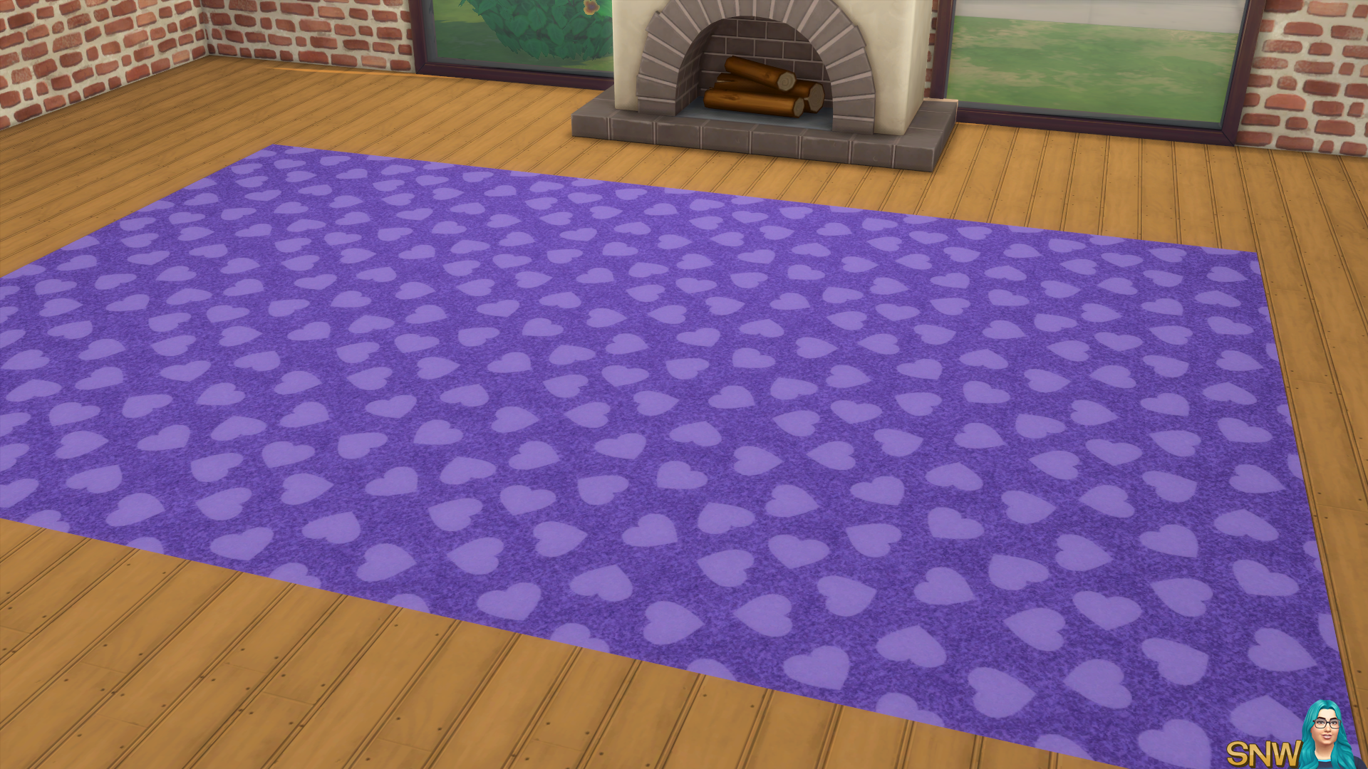 Valentine&#039;s Day 2018 / Love Carpets #6 (Hearts - Full - Small - Light)