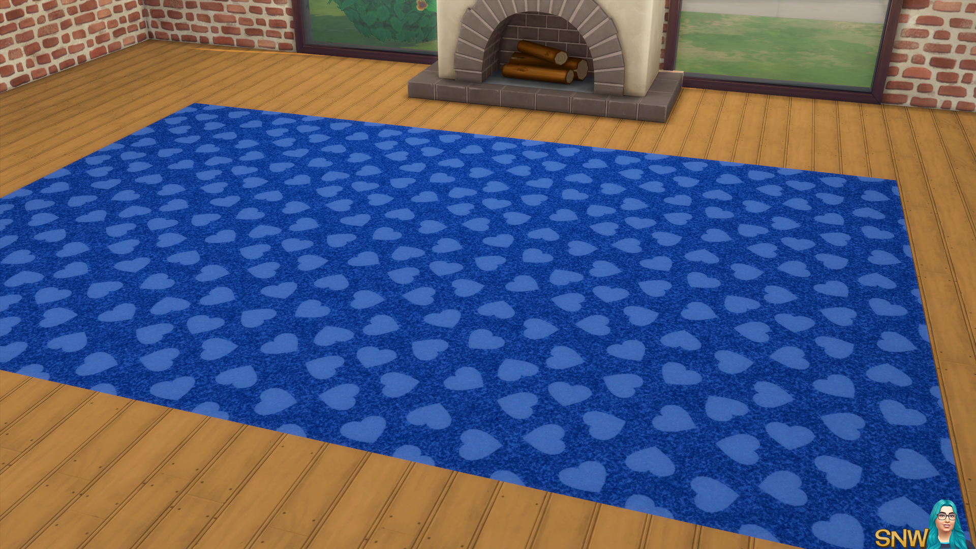 Valentine&#039;s Day 2018 / Love Carpets #6 (Hearts - Full - Small - Light)