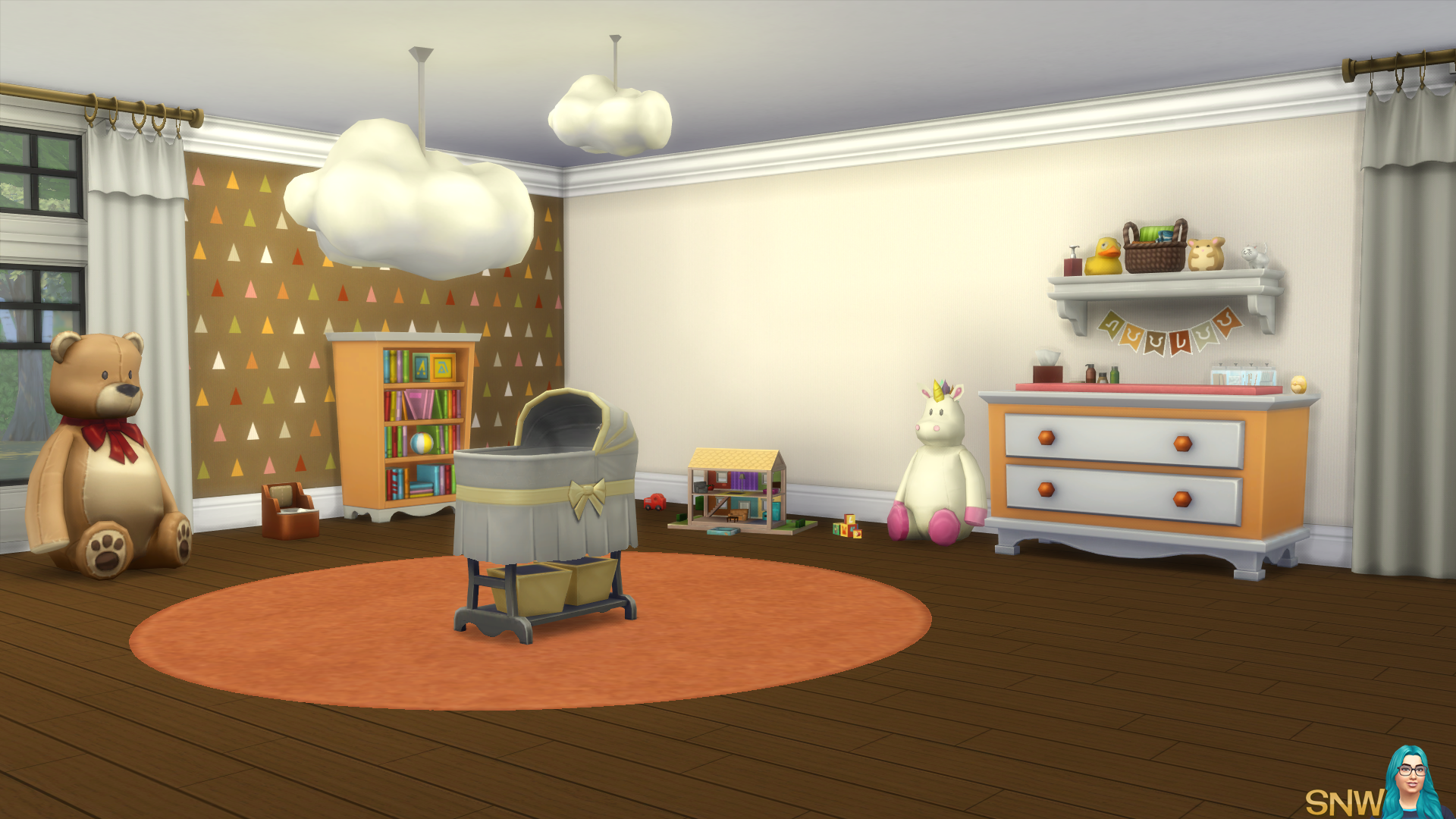 Nursery Walls Set #4 - Basics + Triangles