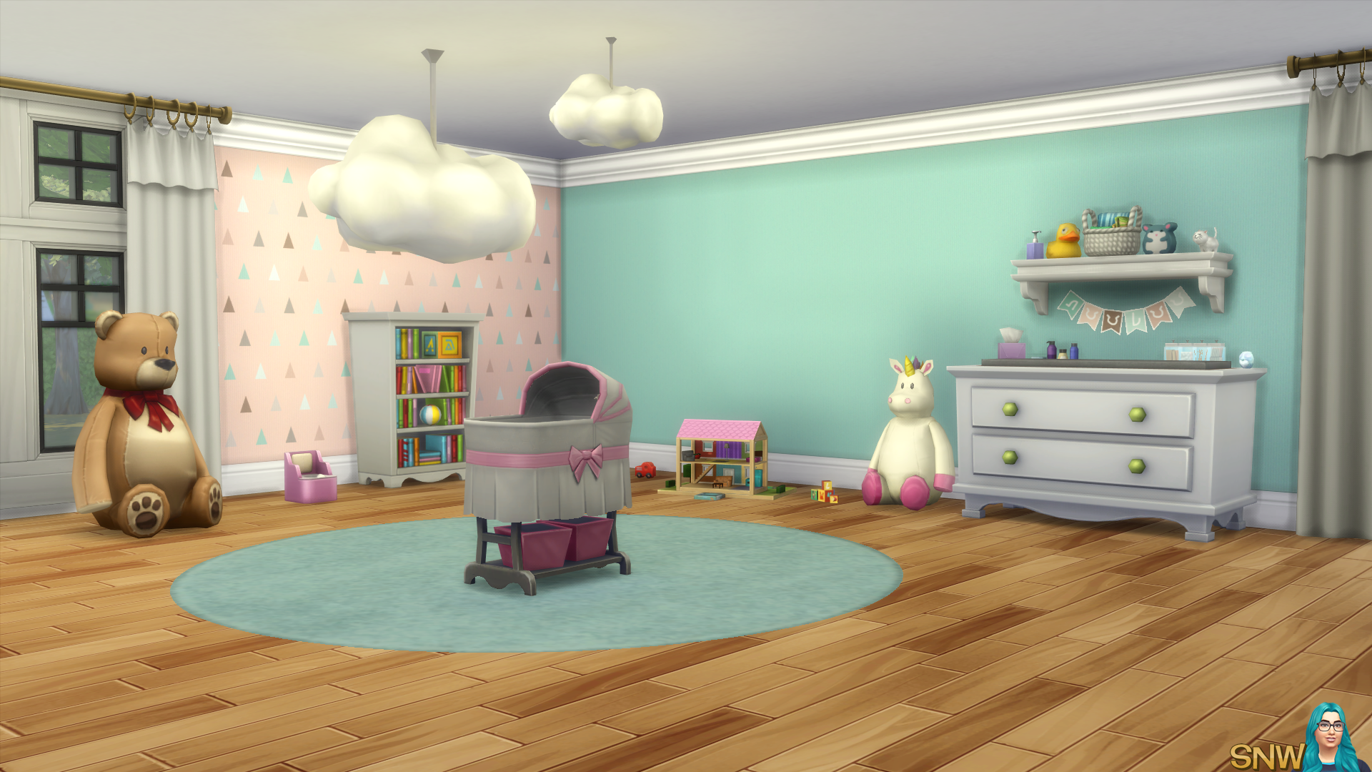 Nursery Walls Set #6 - Basics + Triangles