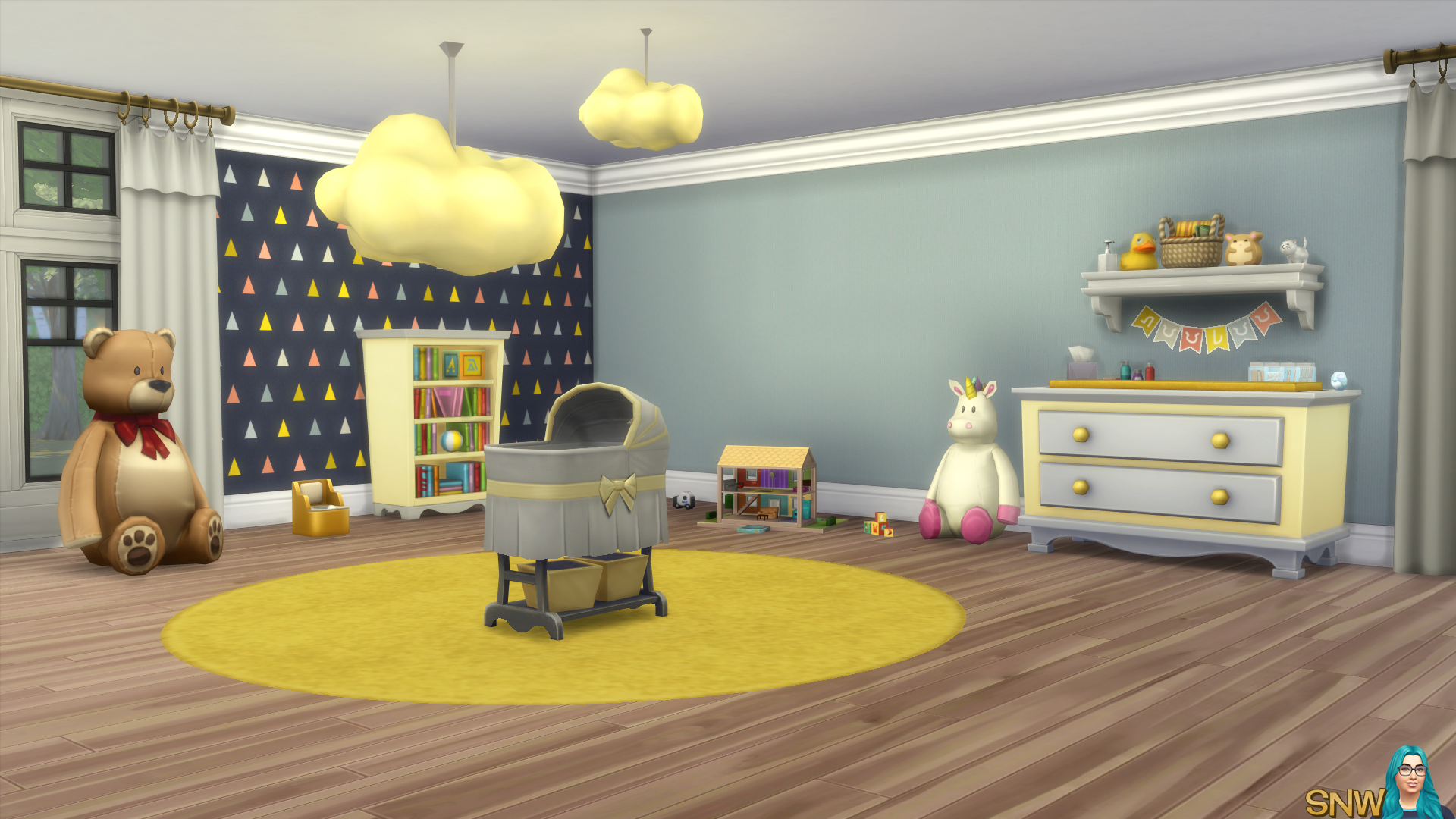 Nursery Walls Set #9 - Basics + Triangles