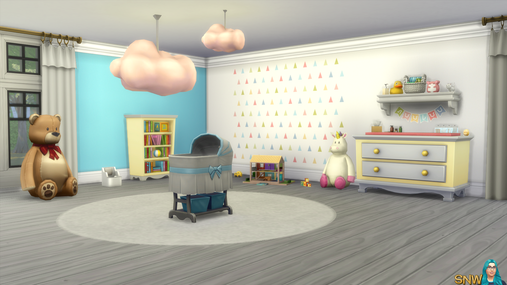 Nursery Walls Set #10 - Basics + Triangles