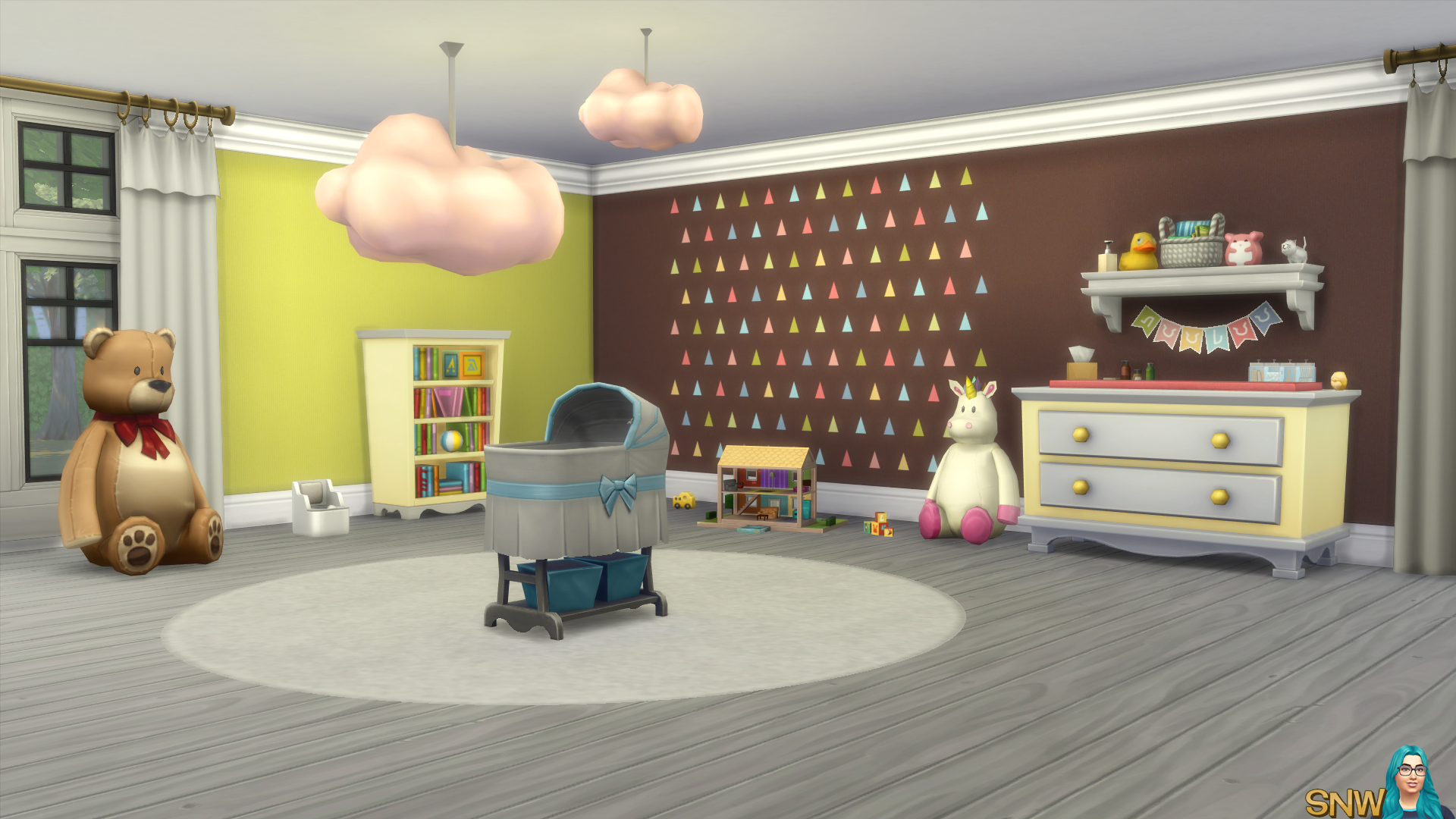 Nursery Walls Set #10 - Basics + Triangles