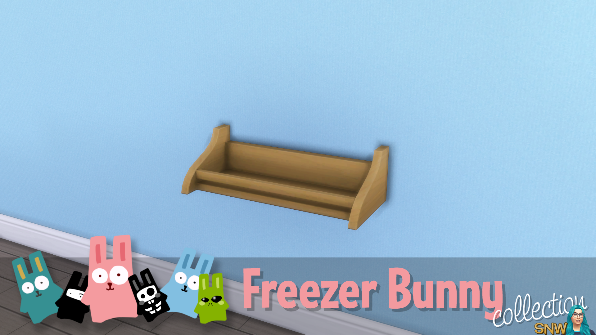 Freezer Bunny Collection: Shelf