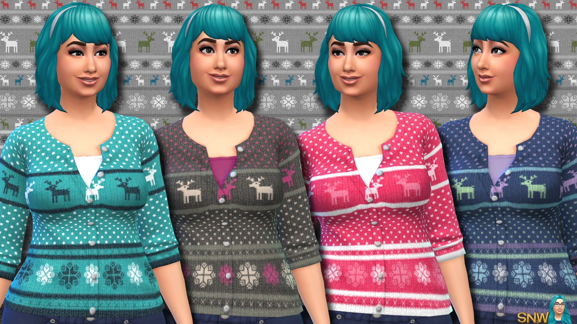 Fair Isle Christmas Cardigans for Women