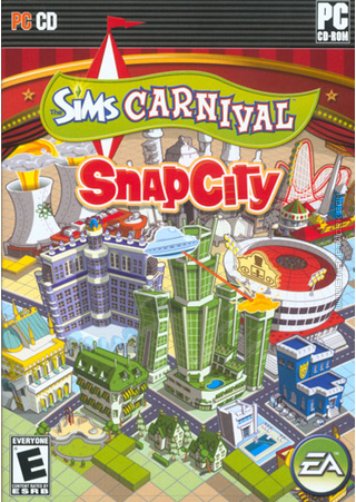 The Sims Carnival: SnapCity box art packshot