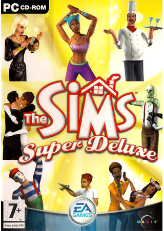 The Sims: Super Deluxe box art packshot