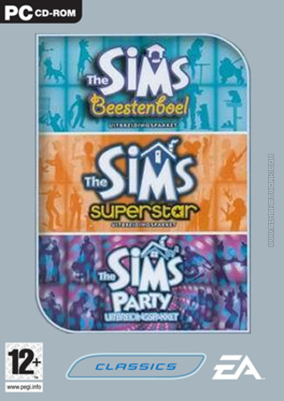 The Sims: Triple Expansion, volume one box art packshot