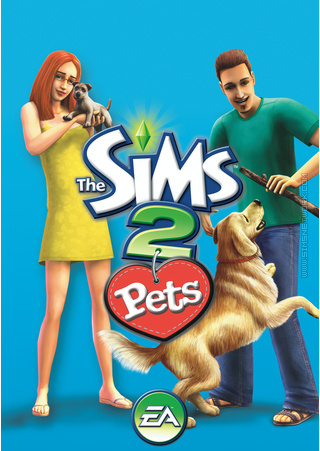 The Sims 2 Pets for mobile phones box art packshot