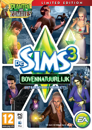 De Sims 3: Bovennatuurlijk (Limited Edition) packshot box art