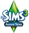De Sims 3: Aurora Skies logo