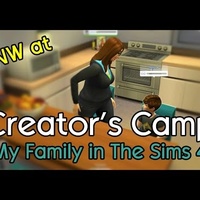 SNW at Creator's Camp: My Family in The Sims 4!