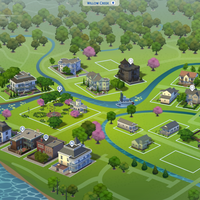 The Sims 4: Willow Creek world