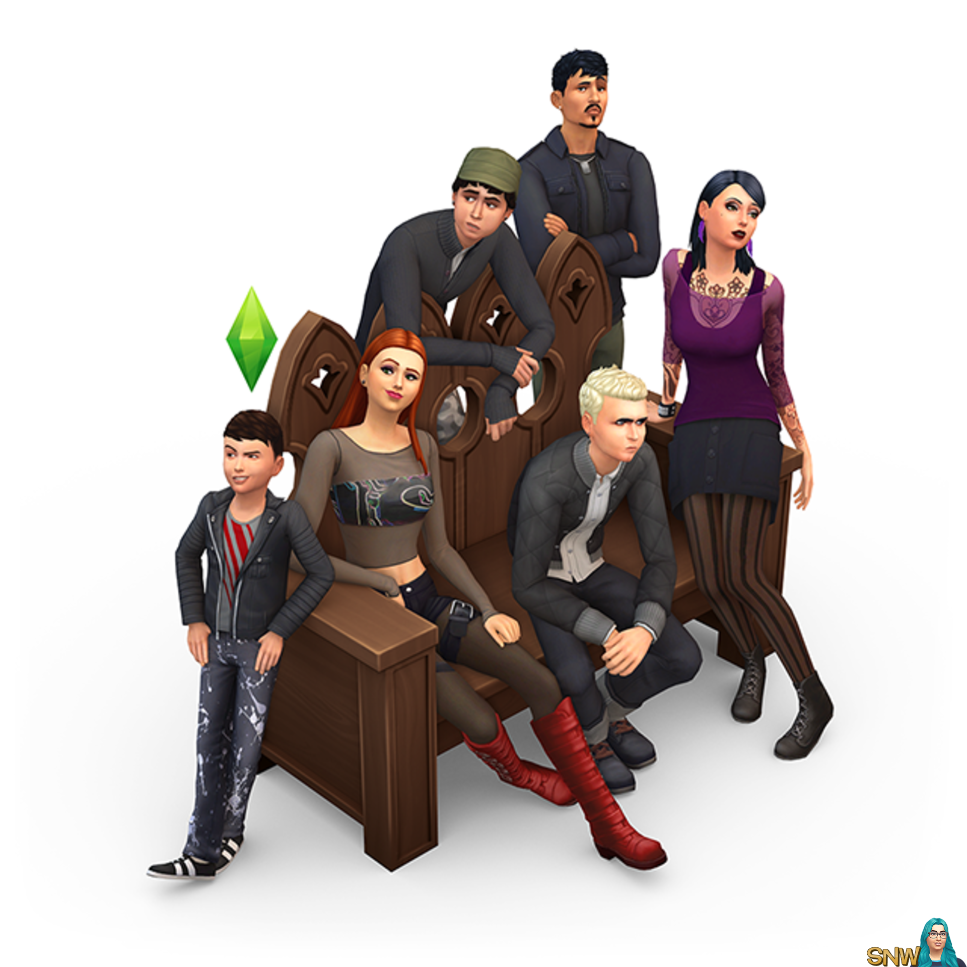 The Sims 4: Get Together render